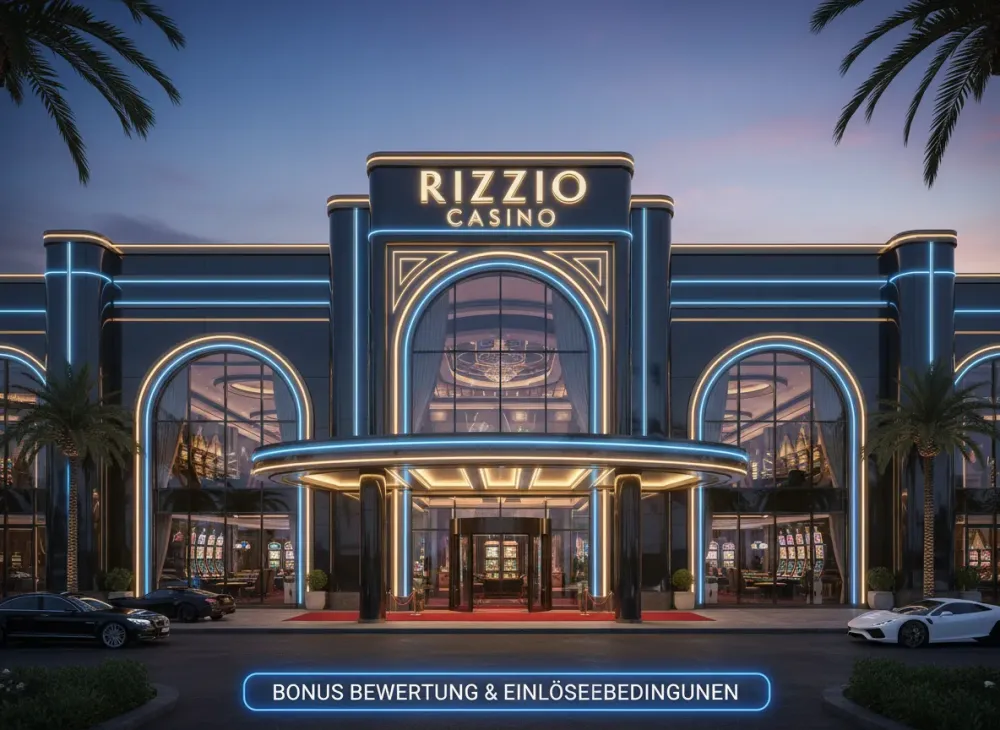 Rizzio casino bonus Bewertung und Einlösebedingungen