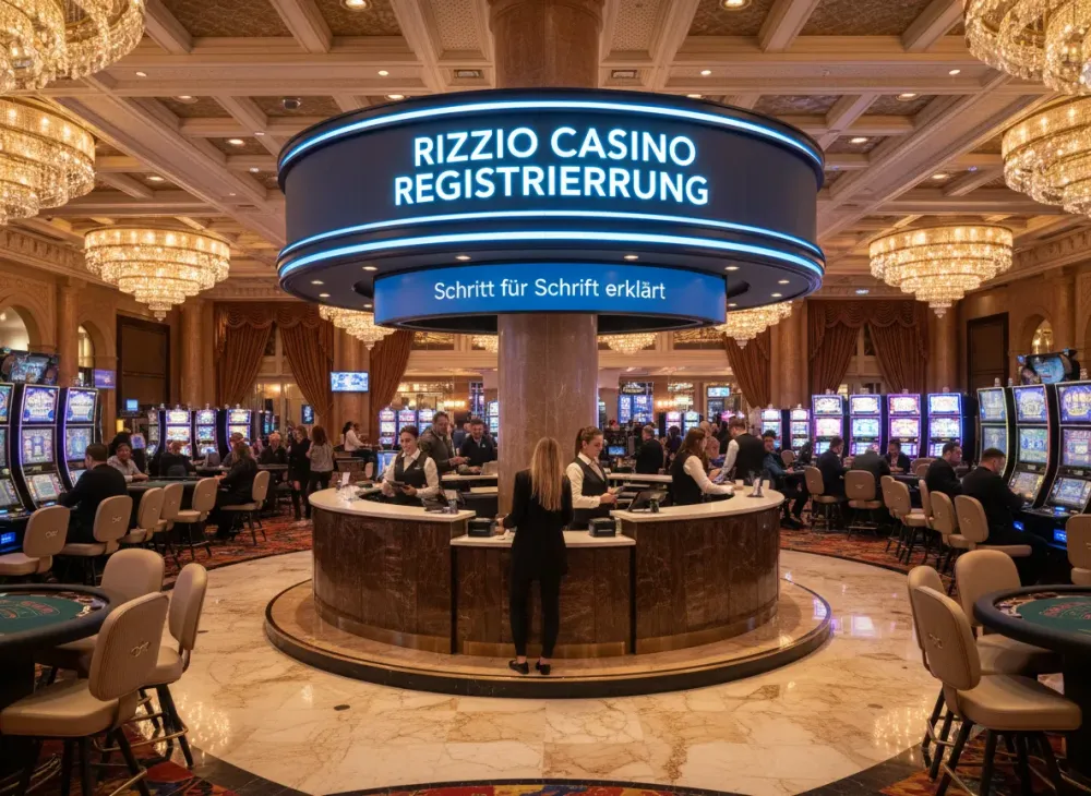 Rizzio casino registrierung Schritt für Schritt erklärt